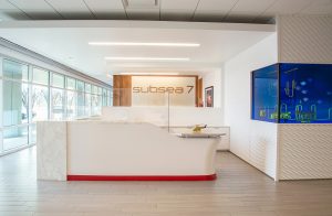 SUBSEA 7 Reception Office Design