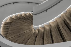 Corporate Interior Design Musket Corporation Houston Curved Staircase