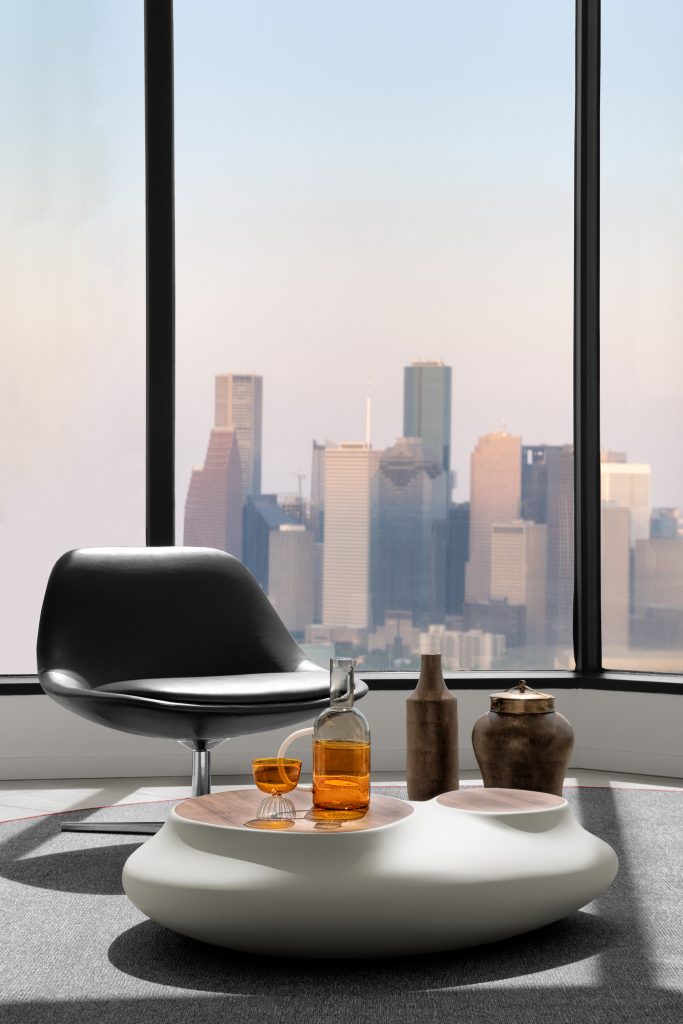 MUSKET HOUSTON Corporate Interior Downtown view from Office