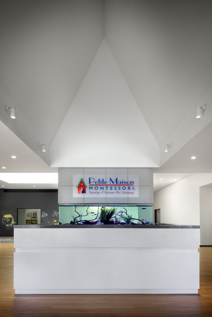 Petite Maison Montessori School Reception Area Design