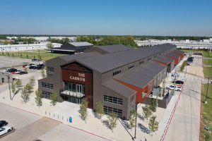 Commercial Multi Use Building Architecture From Above
