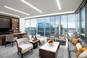Corporate Interior Design Newfield Exploration Executive Floor Private Office