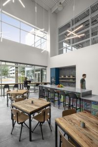 Corporate Technology Client AUSTIN Interior Design Break Room