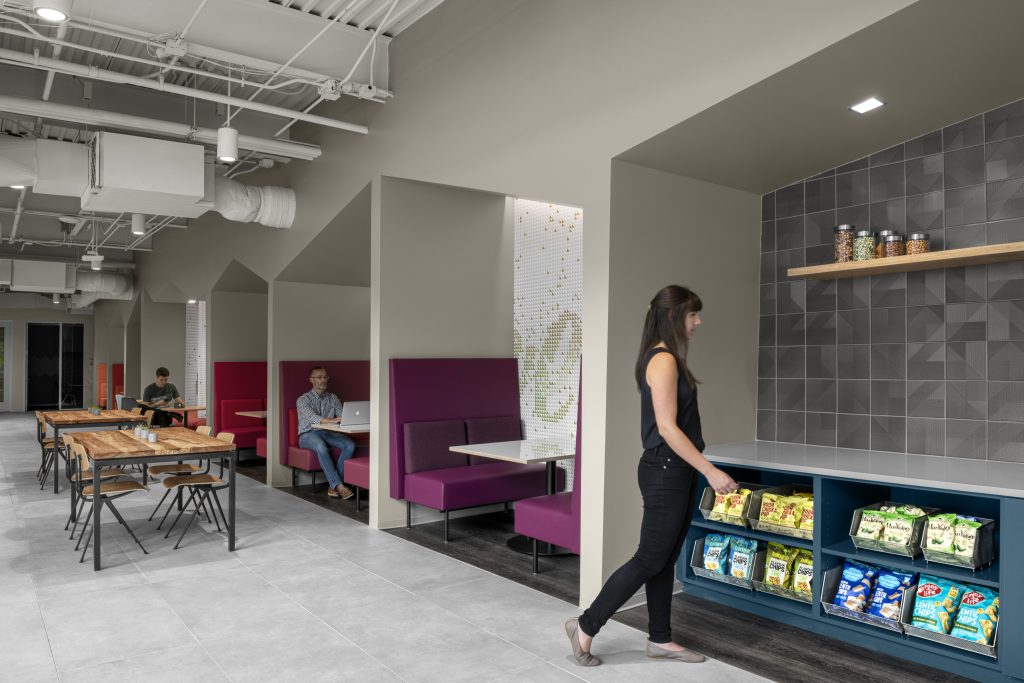 Corporate Technology Client AUSTIN Interior Design Break-Room_2