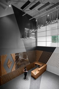 Corporate Technology Client AUSTIN Interior Design Lobby