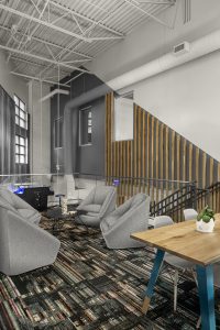 Corporate Technology Client AUSTIN Interior Design Lounge