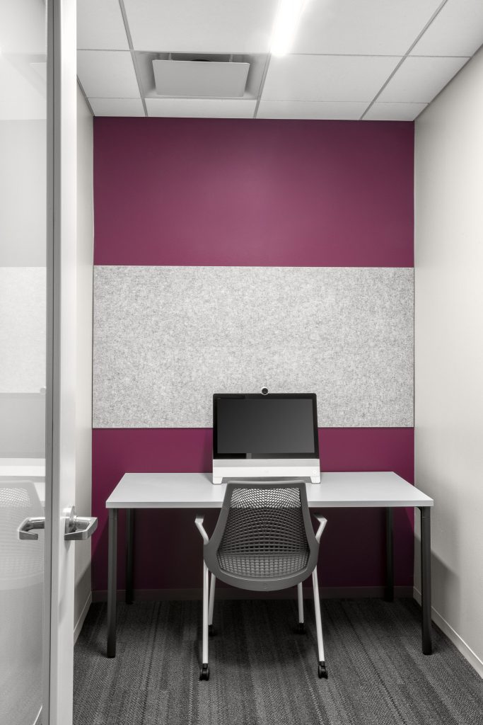 Corporate Technology Client AUSTIN Interior Design Phone-Room