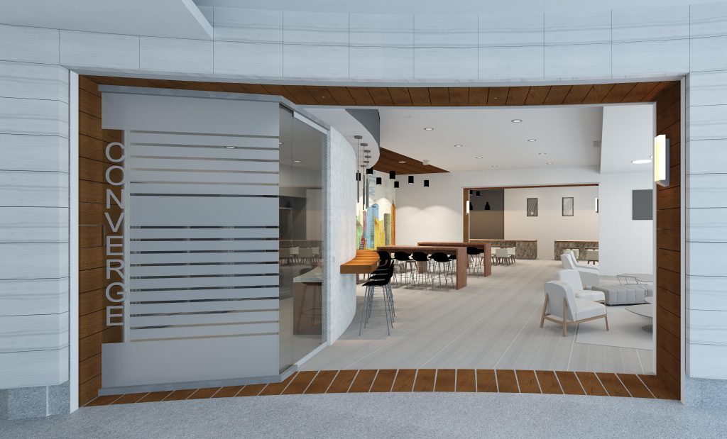 3D VIEW – LOUNGE ENTRY2