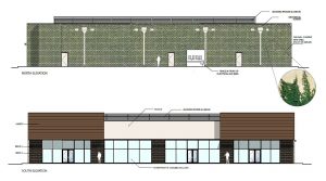 2500 CityWest Blvd. Retail Shopping Center elevations