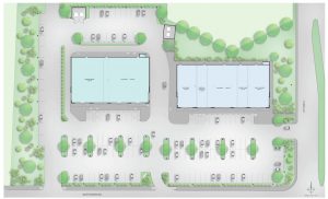Retail Complex Design Site Plan 2500 City West Houston