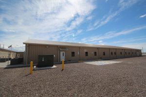 Centennial Resource Development Building back side by Abel Design Group