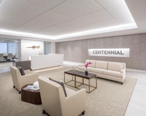 Centennial Resource Development Denver Reception Lobby