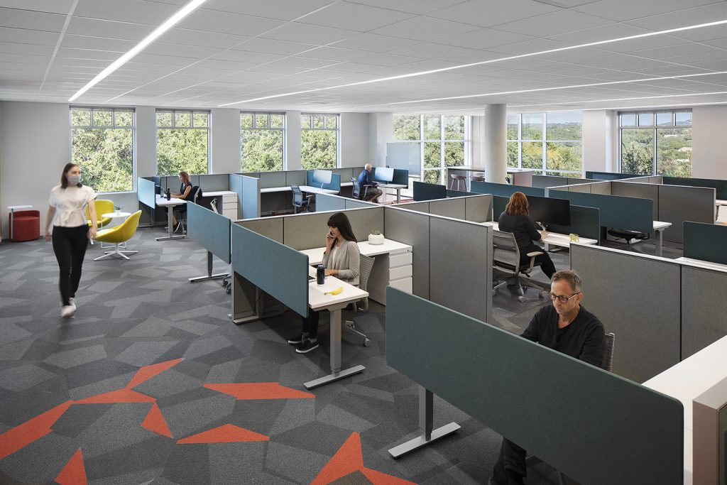CERITY Corporate Insurance Design Open Office Space