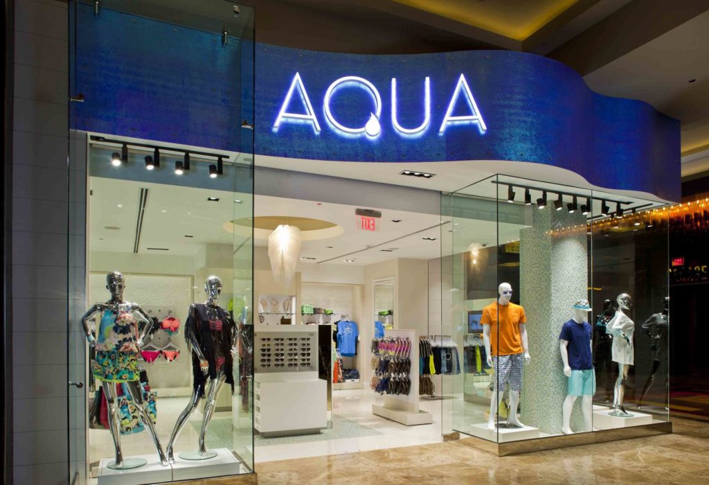 Golden Nugget Retail Stores: Aqua