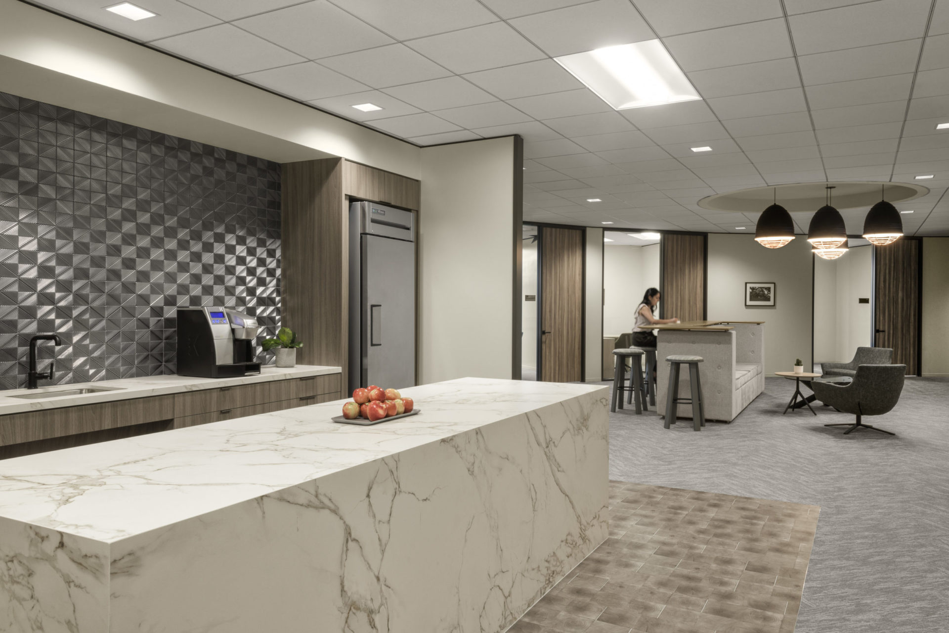Encino Energy_Corporate Coffee Bar Design