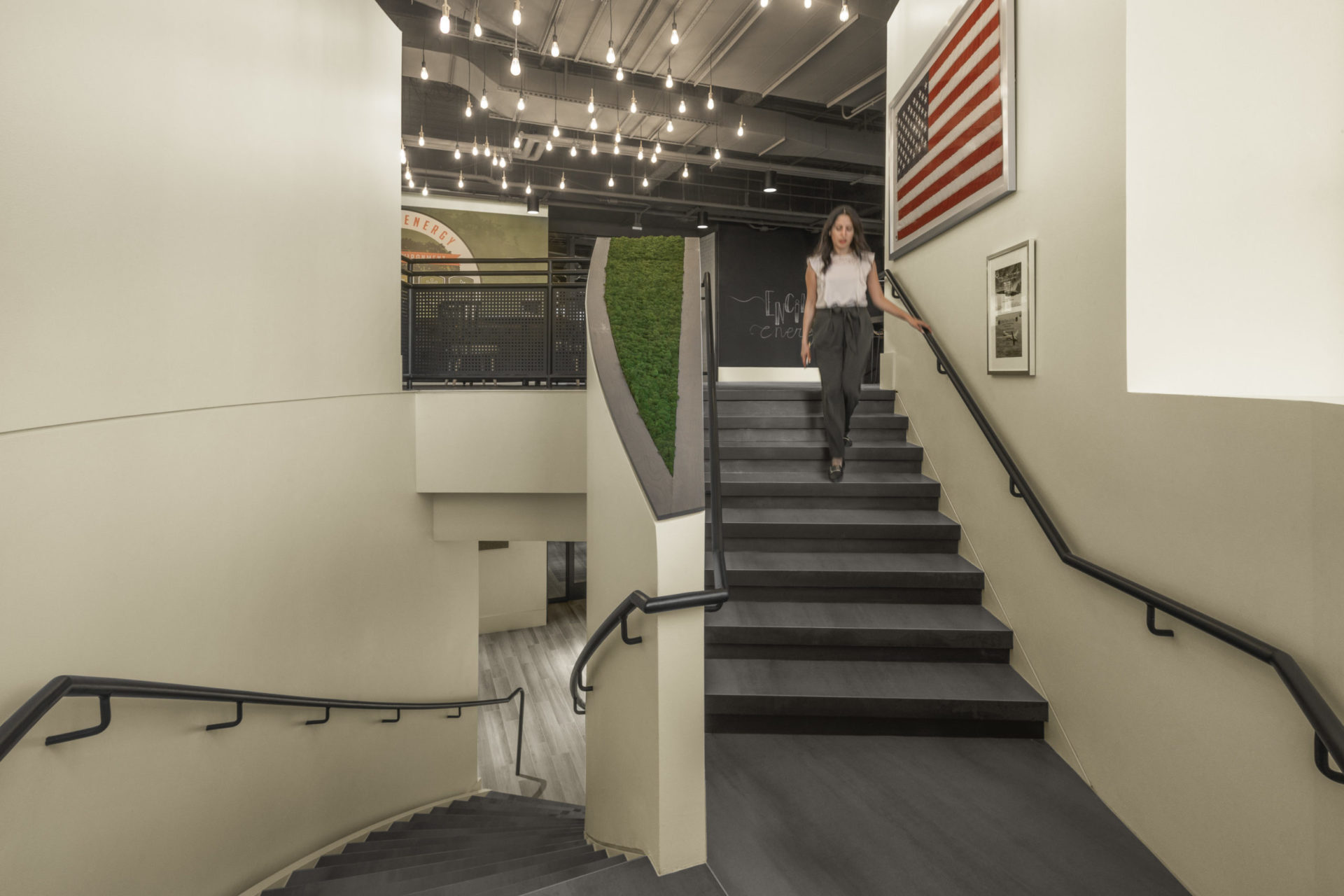 Encino Energy_Split Level Stairway Design
