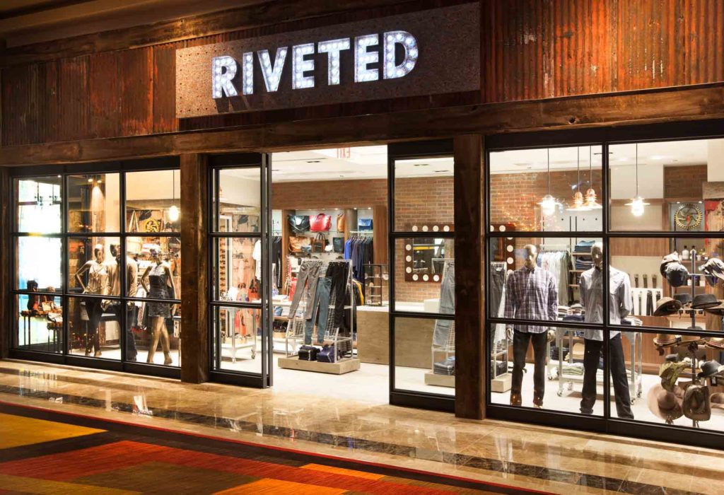 Golden Nugget Retail Stores: Riveted