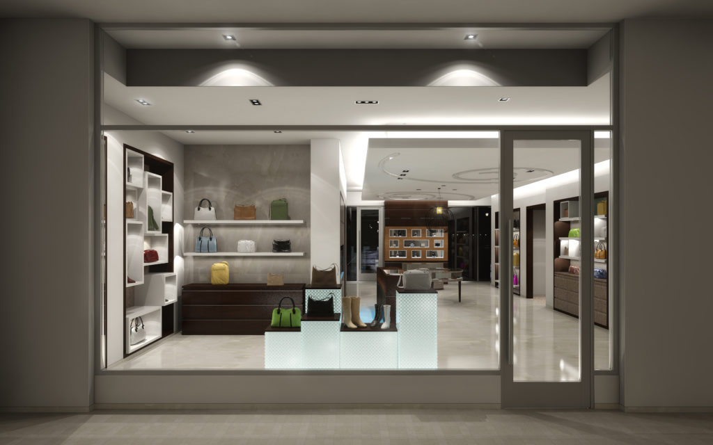 Uptown Houston Boutique Storefront – open concept