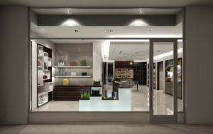 Uptown Houston Boutique Storefront