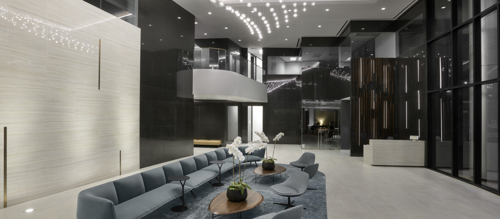First impressions count, make yours unforgettable with an elegant building lobby.