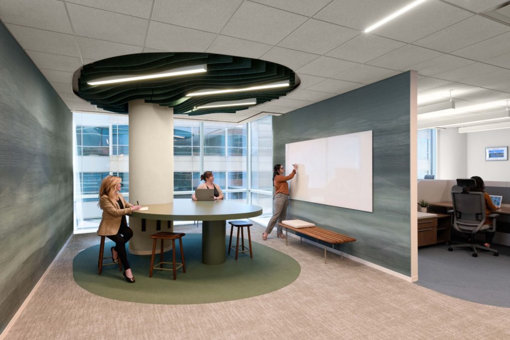 WASTE CONNECTIONS HOUSTON LEVEL 6 Corporate Interior Design Collaboration Area 2